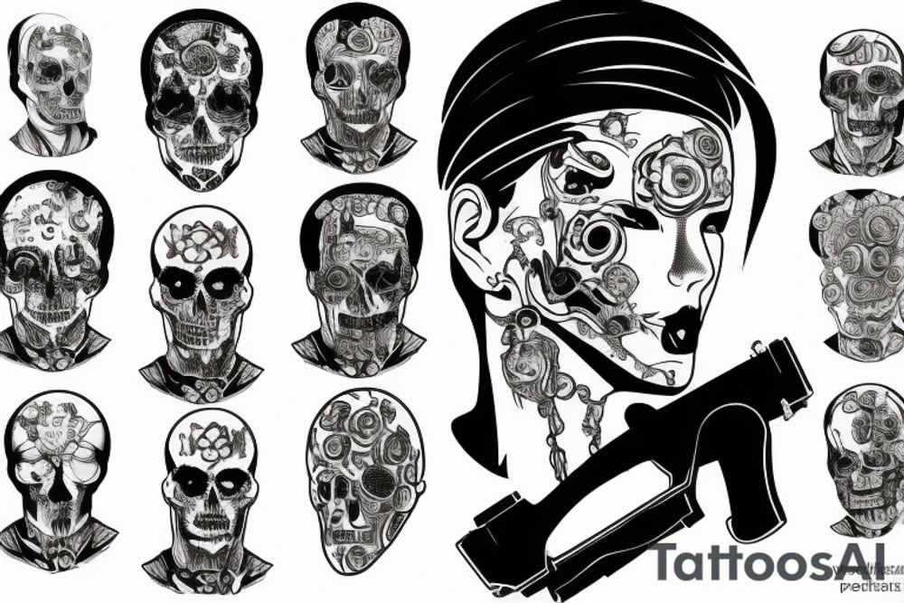 technology death tattoo idea