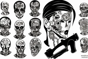 technology death tattoo idea