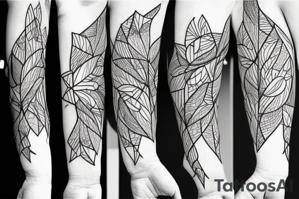 a single arrow with dogwood flowers wrapped around tattoo idea