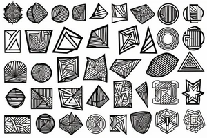 lines tattoo idea