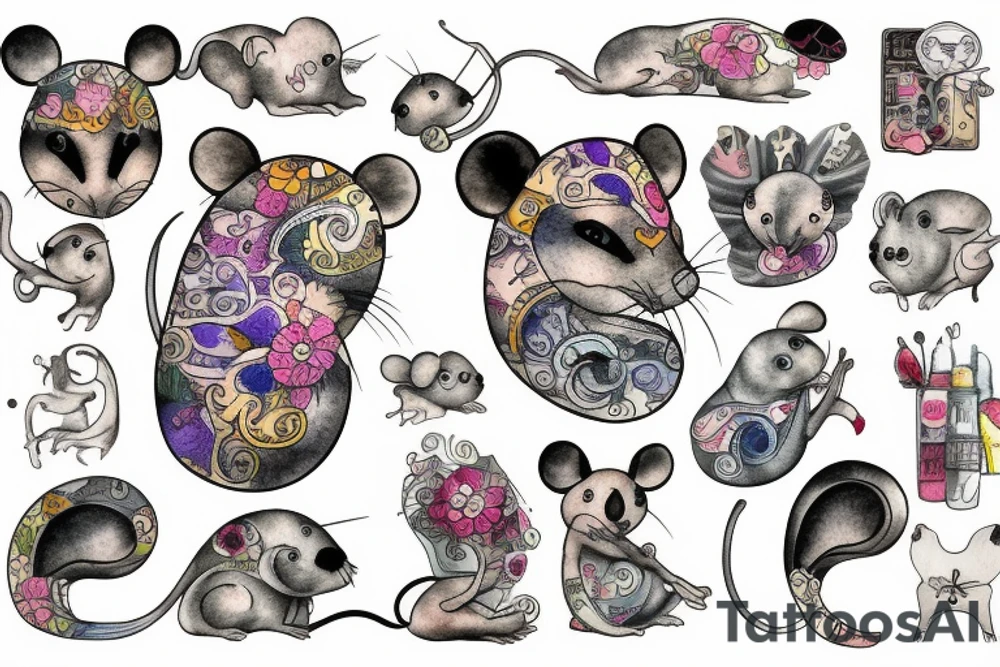 12 oz mouse tattoo idea