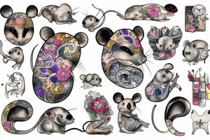 12 oz mouse tattoo idea