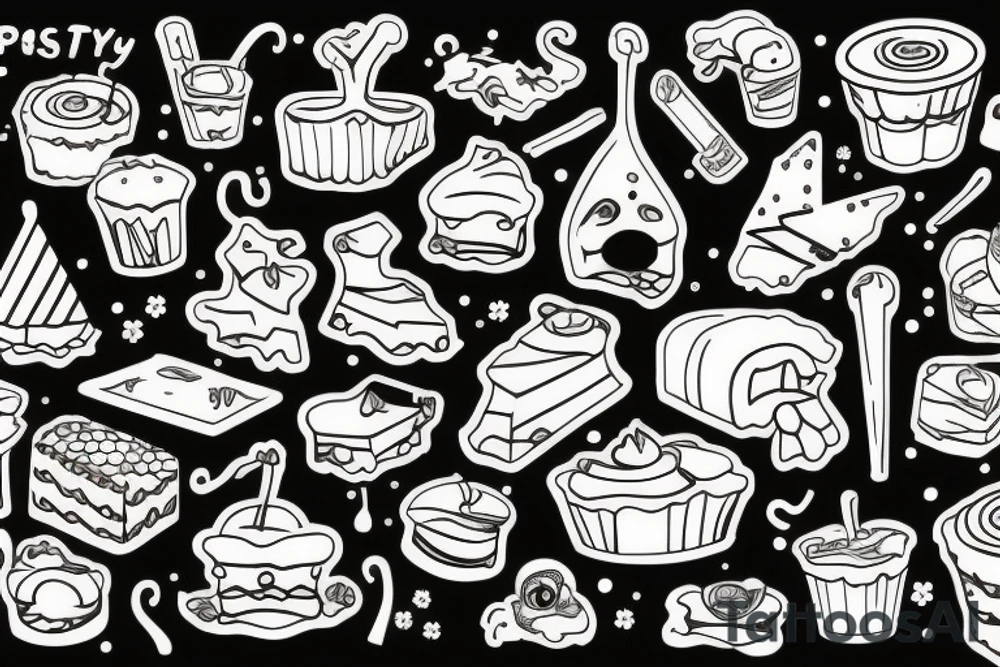 Pastry tattoo idea