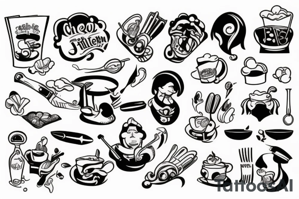 Chef tattoo idea