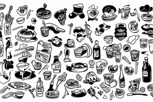 Chef tattoo idea