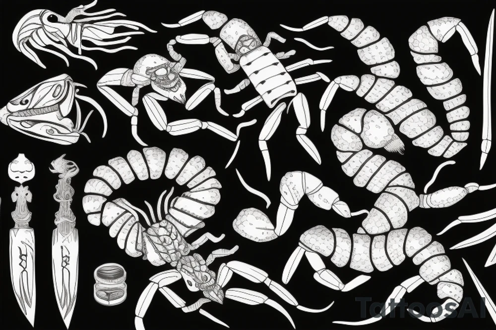 Scorpion tattoo idea