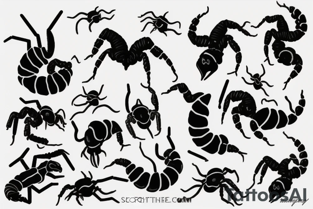 Scorpion tattoo idea