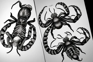 Scorpion on forearm tattoo idea