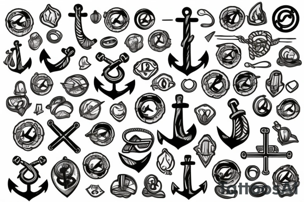 anchor tattoo idea
