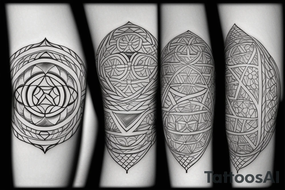 sacred geometry tattoo idea