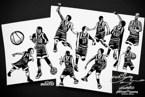 Basketball tattoo idea