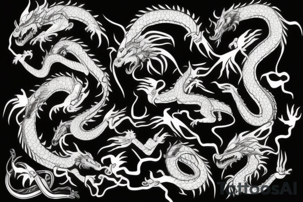 dragon tattoo idea