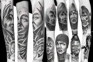 oliver sykes tattoo idea
