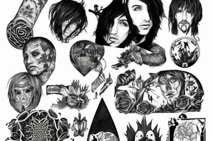 oliver sykes tattoo idea