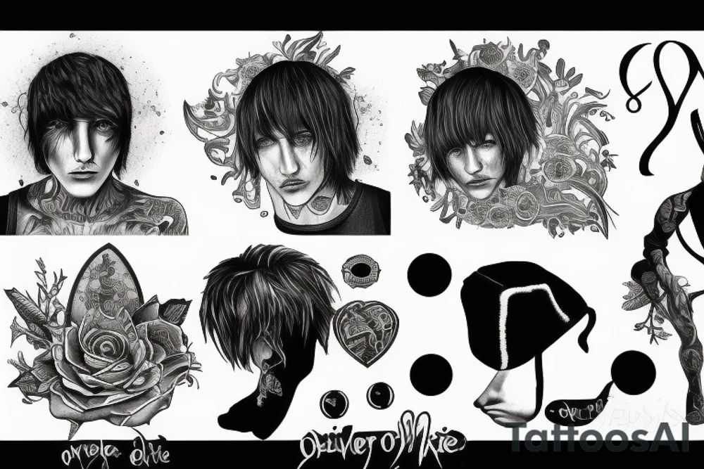 oliver sykes tattoo idea