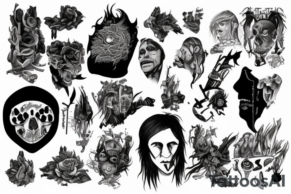 Oliver Sykes tattoo idea