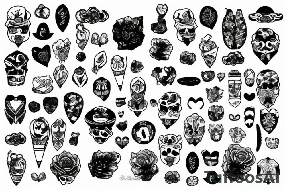 cotton tattoo idea