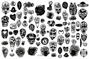 cotton tattoo idea