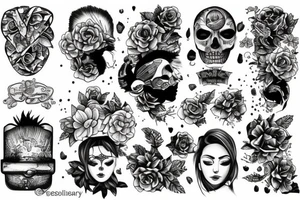 Cotton tattoo idea