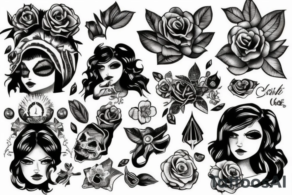 Cotton tattoo idea