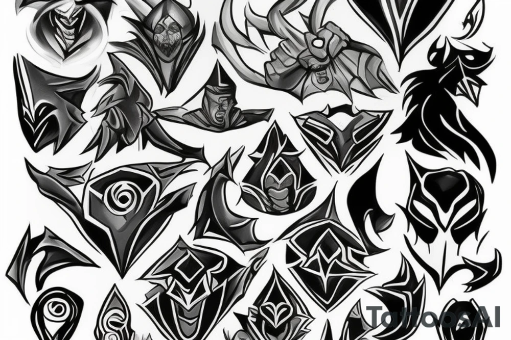 Enigma from Dota 2 tattoo idea