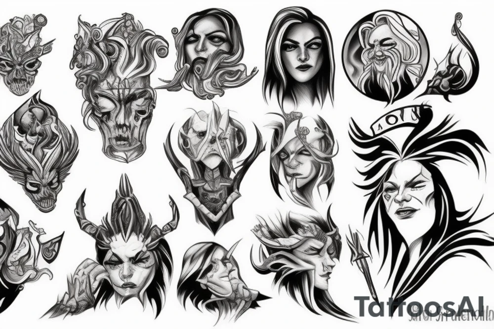 Invoker tattoo idea