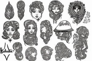 Heard Andalūzija candy tattoo idea