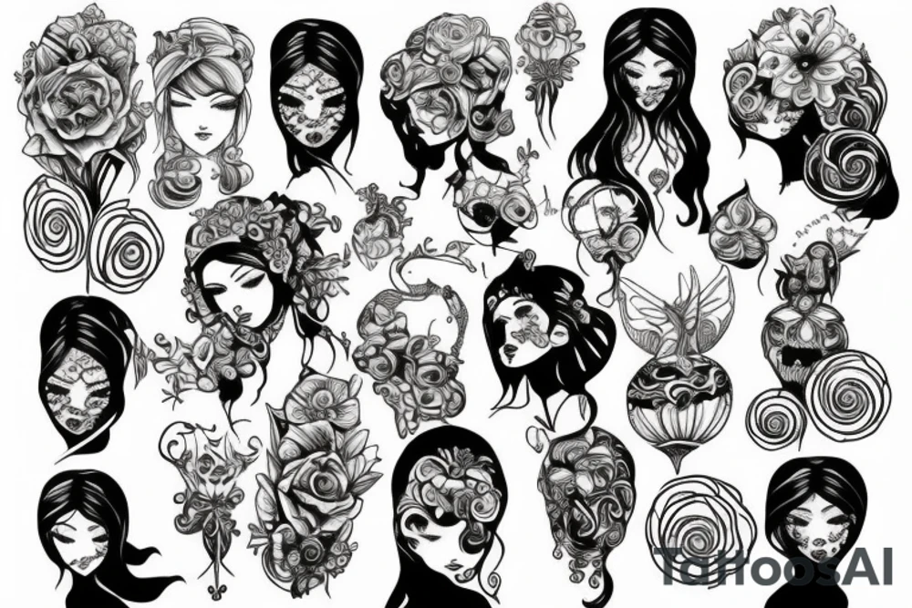 Heard And Candy tattoo idea