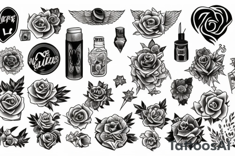 waifu tattoo idea