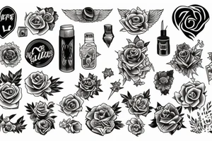 waifu tattoo idea