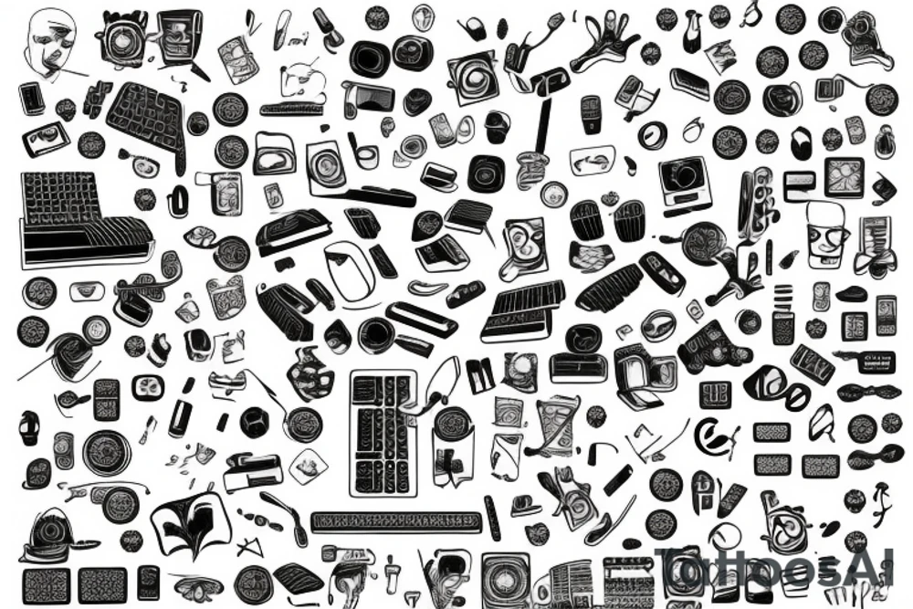 keyboard tattoo idea