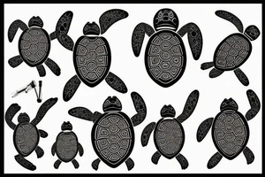 turtle android tattoo idea