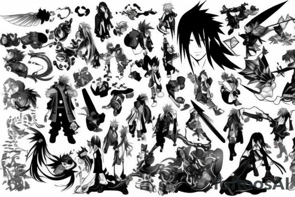 final fantasy 7 tattoo idea