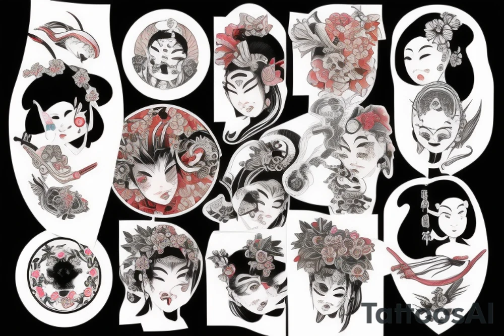 Nure-Onna tattoo idea