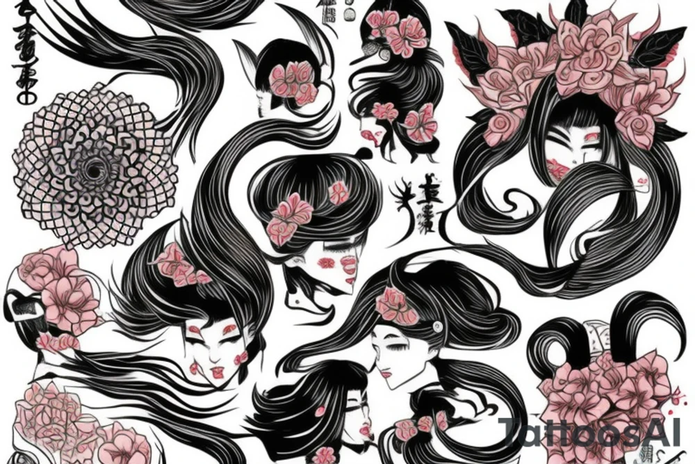 Nure-Onna tattoo idea
