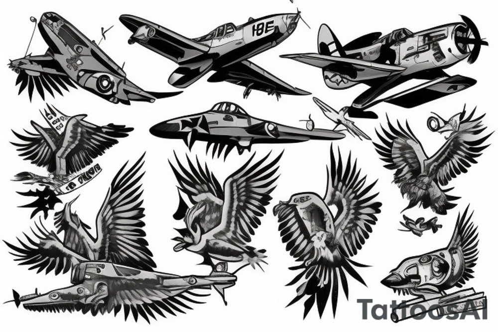P40 Warhawk tattoo idea
