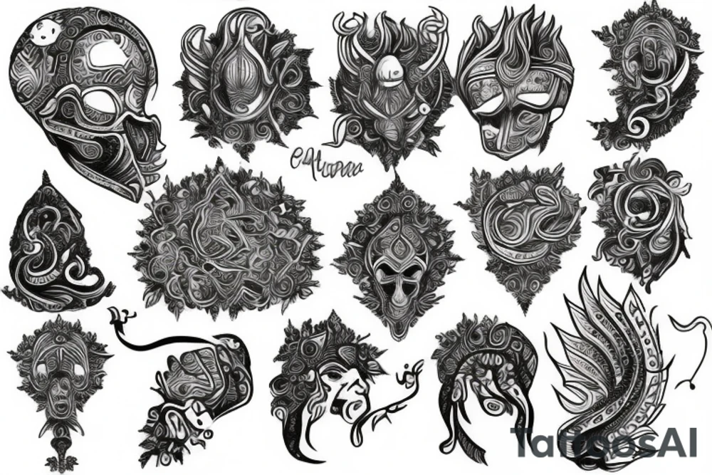 Arjun tattoo idea