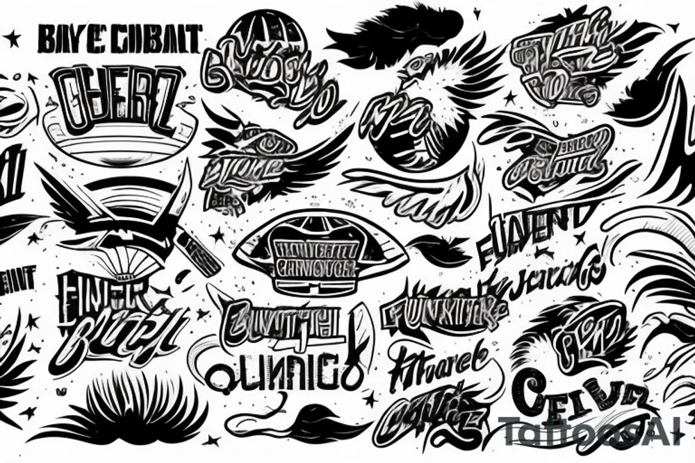 basketball flying comet burning tattoo idea
