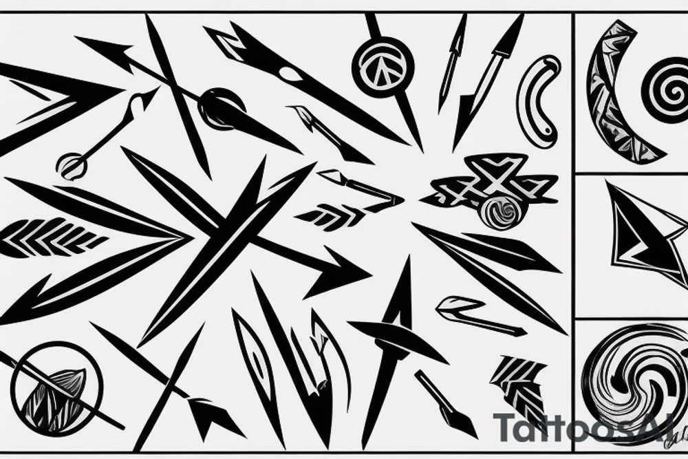 arrow tattoo idea