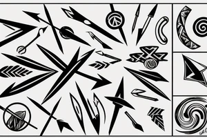 arrow tattoo idea