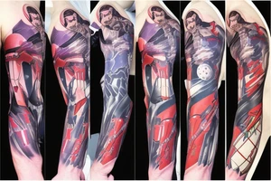 evangelion eva-01 sleeve tattoo idea