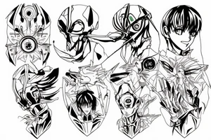 evangelion eva-01 tattoo idea