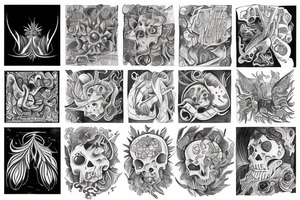 psilocibe cubensis tattoo idea
