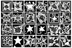 stars tattoo idea