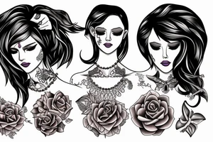 Transgirl with neckless tattoo idea
