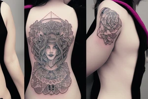 Transgirl with neckless tattoo idea