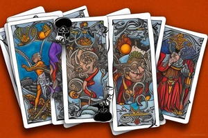 The Fool Tarot Card tattoo idea