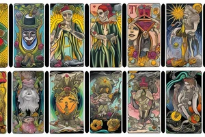 The Fool Tarot Card tattoo idea