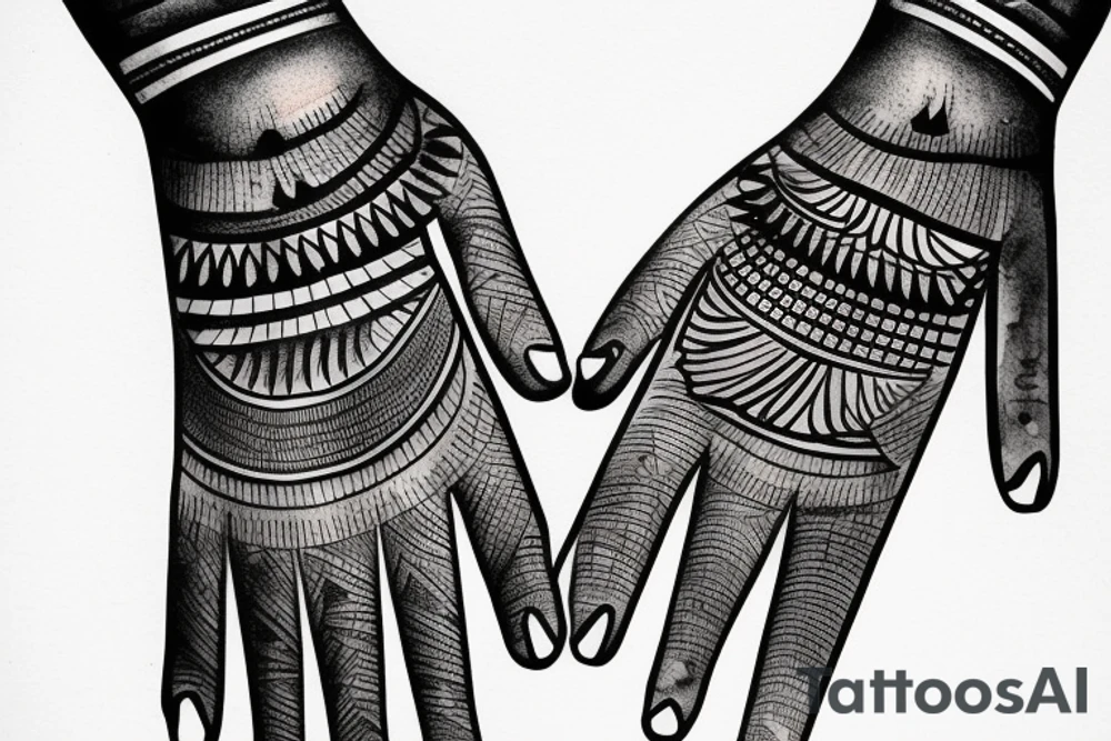Egyptian pharaoh hand tattoo tattoo idea