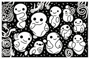 adipose cute tattoo idea